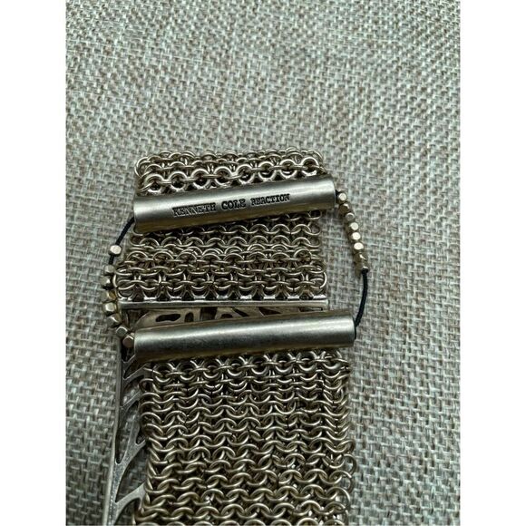 Kenneth Cole Chain Fashion Butterfly Bracelet Light Gold tone - Picture 3 of 6